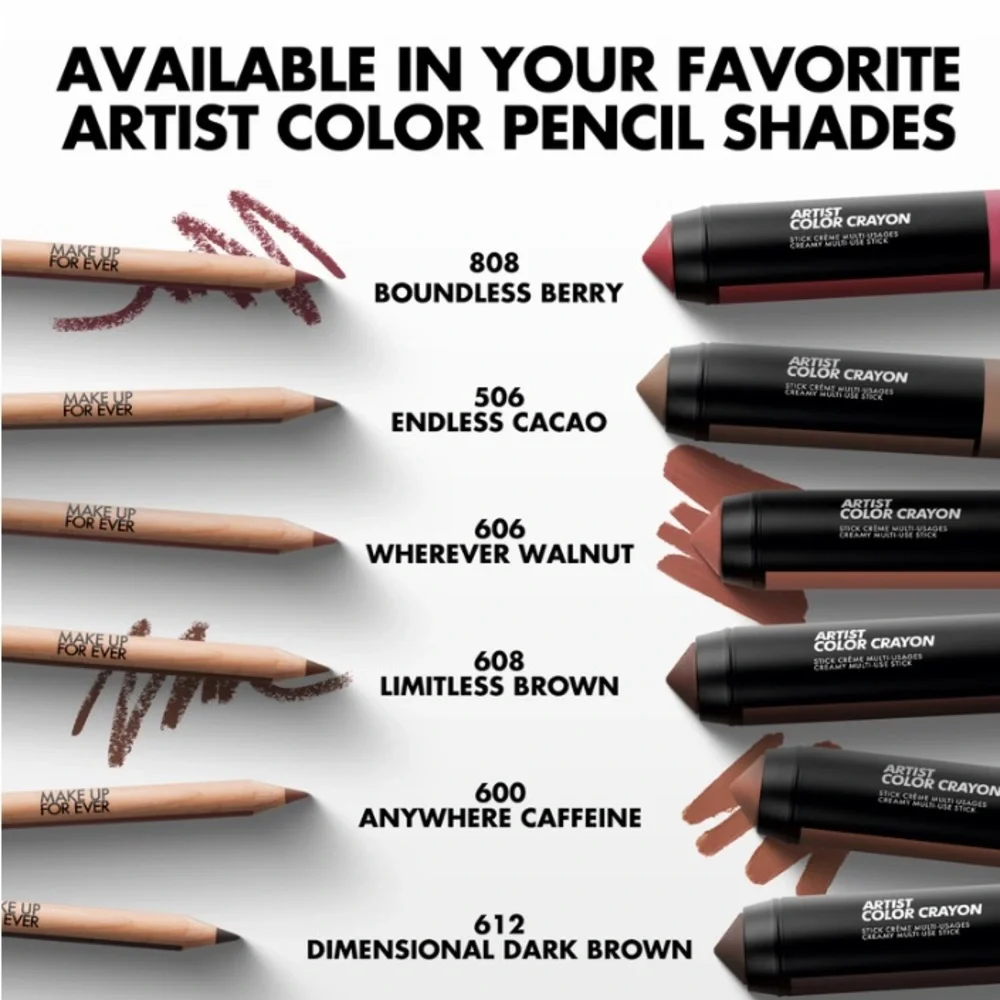 ✨SALE✨ Makeup Forever Artist Color Crayon - Wherever Walnut - Picture 8 of 15